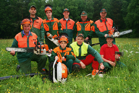 Das Team vom Odenwaelder Baum-Service